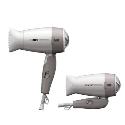 유닉스 UN-A1405 접이식 헤어드라이어 1600W 이온발생 미니 드라이기 휴대용 가정용