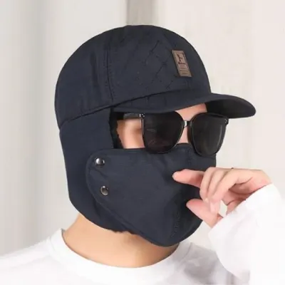 방한모자 귀달이모자 겨울 작업용 고소모 방한귀덮개모자