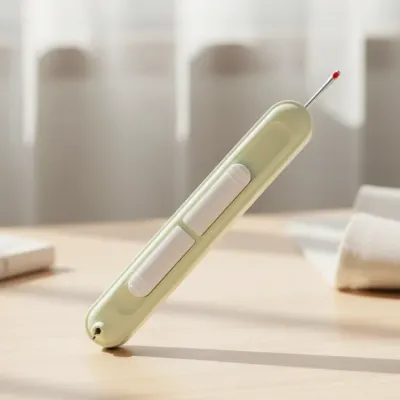 2IN1 재봉틀 바늘 실꿰기 자동 실끼우기 도구 수동 가이드