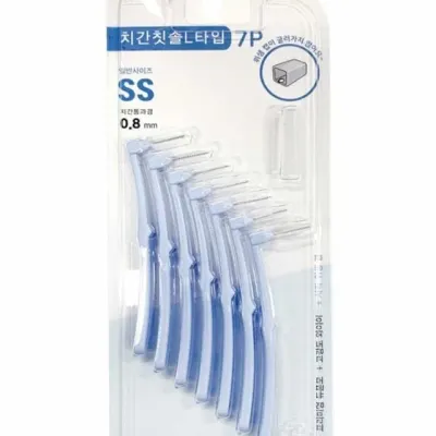 치간칫솔 L형 SS 7P 치간칫솔 치아관리 구강관리
