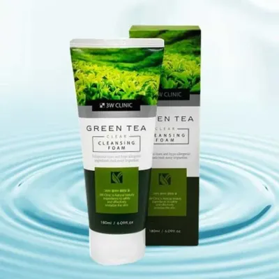 녹차 클렌징 폼 180ml 세안제 폼클린징 폼클렌징