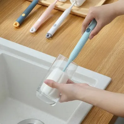 물병 컵 세척솔 텀블러 젖병 세척솔 브러쉬 세척