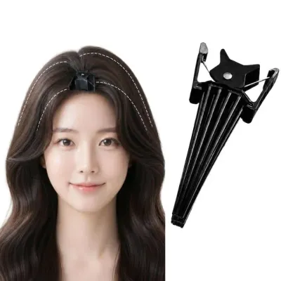 가르마 뿌리 볼륨 집게 머리 앞머리 집게핀 헤어 클립