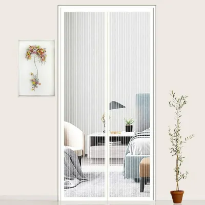모기안녕 여름 자석 문 모기장 현관 방충망100x210cm
