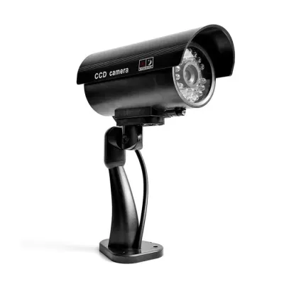 회전형 모형 CCTV 가짜 감시 카메라 방범용 매장용