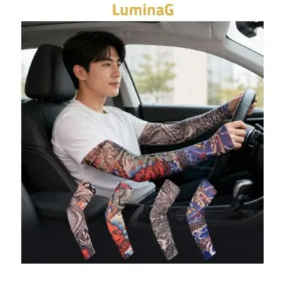 팔토시 프린팅 타투 스판 문신 디자인 데일리 레이어드 패션소품