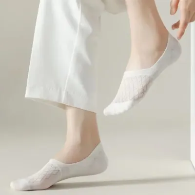 안벗겨지는 레이스 덧신 여성 페이크삭스 실리콘 미끄럼방지