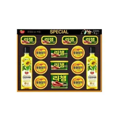 동원선물세트 식용유 1세트 선물세트 동원추석 참치 선물 리챔 스페셜39호
