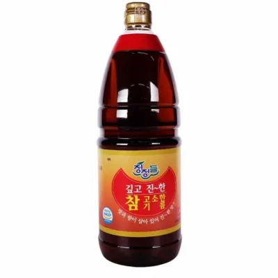 청정들 참기름 1.8L 요리용참기름 비빔용참깨유 비빔용참기름