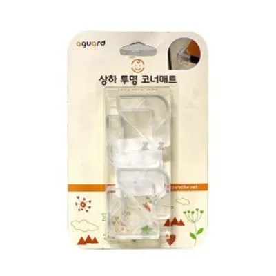 코너 커버 매트 모서리 찍힘 안전 부상 방지 투명