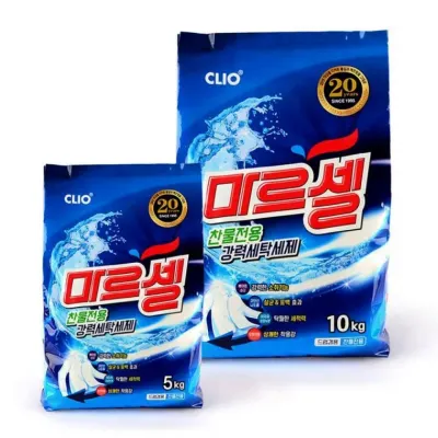 찬물전용 분말세제 세탁세제 강력세척 용품 업소용세제 분말 5kg