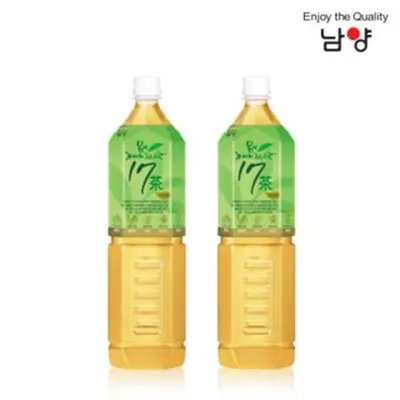 17차 녹차 보리차 옥수수수염차 검정보리 1.5L 4펫
