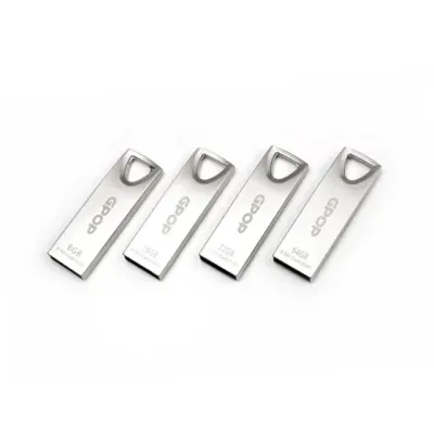 지피오피 메탈 USB 메모리 32G 샤인실버 - 개 (1개입) 대용량USB 판촉USB USB인쇄