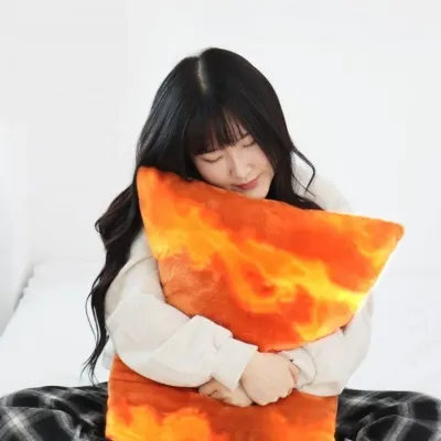 자가발열 밍크 극세사 온열 대형 베개 모찌 꿀잠 마약베개 찹쌀떡