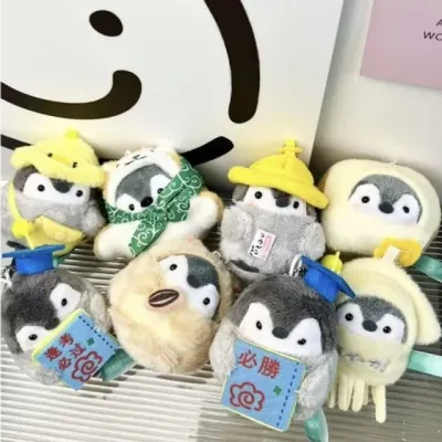 키링 동물 캐릭터 키링 인형 미니 귀여운 백팩 고리 가방 열쇠고리 키홀더