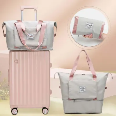 접이식 기내 수화물 가방 접는 여행 캐리어 위 2박3일 해외 보조 1박2일 여행용 보스턴백 천 트레블백 짐