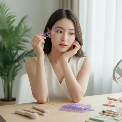 눈썹 그리기 가이드 틀 8종 세트 초보자 메이크업 템플릿 B1