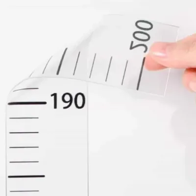 키재기 스티커 200cm 키스티커 키재기판 키측정스티커 집에서키재기 벽키재기