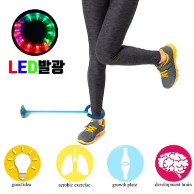 스핀 LED 발목 줄넘기