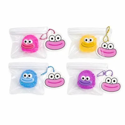 미니 하드 말랑이 키링 1개 빵떡이 슬랑이 마시멜로우 촉감놀이 주물럭 장난감 선물 스트레스볼 팝잇 모찌