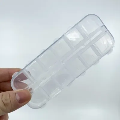 비즈공예 재료보관 비즈통 사각 12구