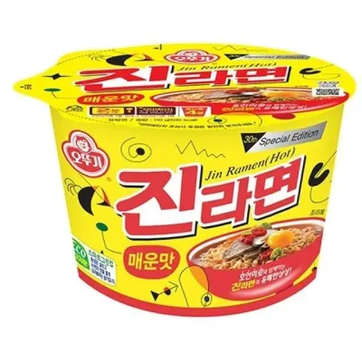 매운맛 라면 큰컵 12개입 즉석 간편식