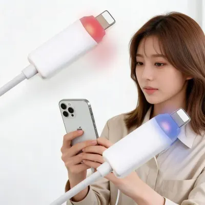 8핀 충전 케이블 TEMPLER 아이폰 데이터 전송선 모바일 스마트폰 통신 기기