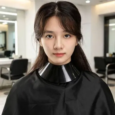 미용실 실리콘 넥 커버 오염 방지 커트보 목가리개 어깨보 위생 미용실넥 위생넥 드라
