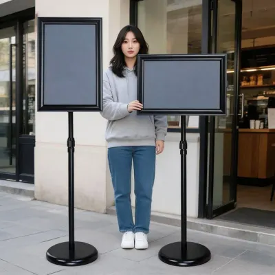 A3 스탠드 안내판 메뉴판 거치대 사무실 식당 카페 인테리어 데일리 모던