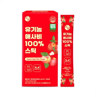 100% 유기농 로팜 애사비 스틱 15g*15포