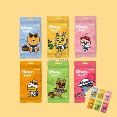 외출용물티슈 휴대용물티슈 물티슈20매 디자인랜덤