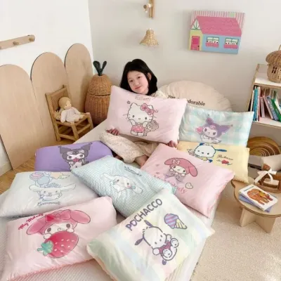 아기냉감베개 산리오 어린이 아이스 두두 베개 유치원 아기 낮잠 베개 아이스 실 베개 학생