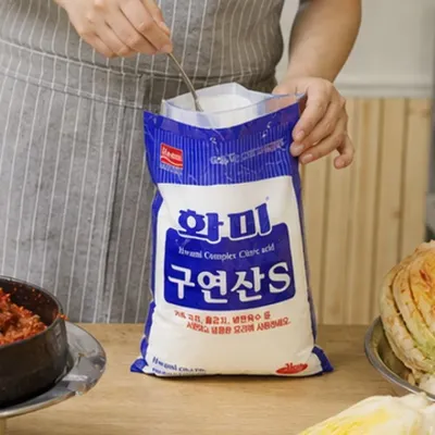 구연산 시원 새콤한 3kg 요리용 가루형 각종 김치 물김치 냉면육수