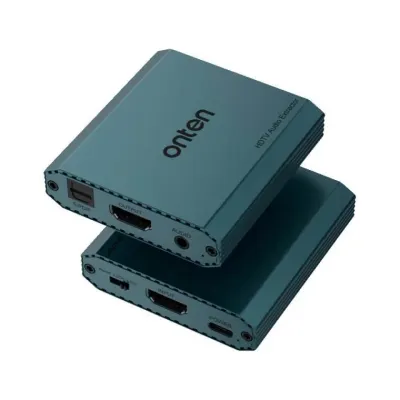 4K HDMI 오디오 추출기 고화질영상 노트북 PC 컴퓨터 출력 DC 5V 사운드바 AV리