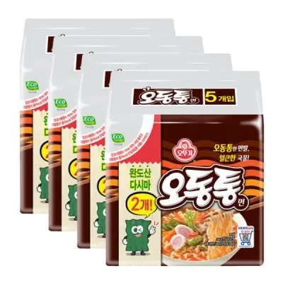 오뚜기 오동통면 (5개입) x 4팩 (총20개입)