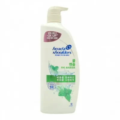 헤드앤숄더 두피 솔루션 쿨 멘솔 트리트먼트 850ml 쿨링 두피케어