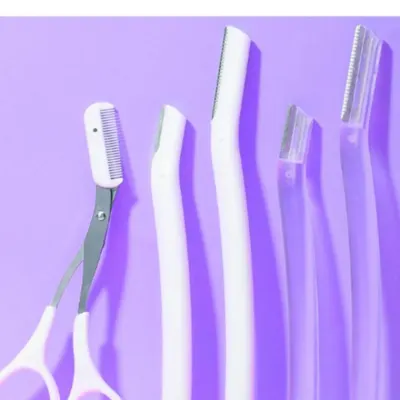 눈썹가위 휴대용 눈썹정리 세트 정리 여행용 가위 아이템 여행용 눈썹칼