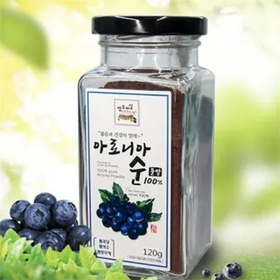 국내산 아로니아 분말 순수 아로니아 분말 유기농 프리미엄 슈퍼푸드 건강 식품 안토시아닌 무보존료