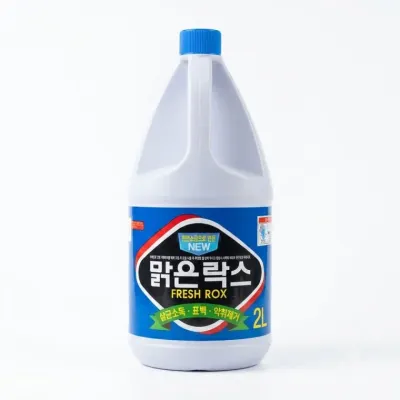 맑은락스 2L X 6개 한박스 살균소독제 살균 세정제