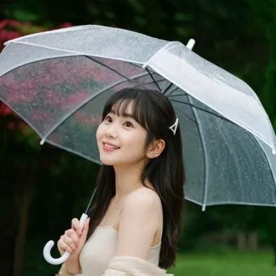 투명비닐우산 예쁜우산 튼튼한 우산 갈모 방수 단체용 일회용 장마 답례품