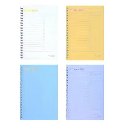 모닝글로리 노트 10분 스터디노트 (한달) (랜덤1개) 학습 공책 스프링노트 스