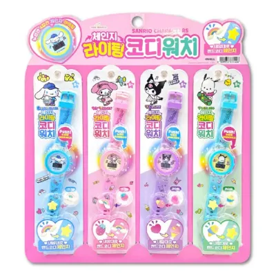 산리오 체인지 라이팅 코디워치-4EA