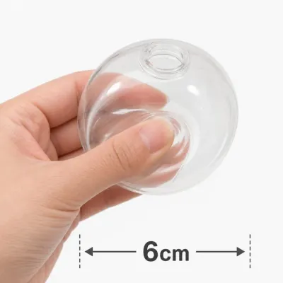 왁뿌볼 만들기 DIY 투명볼 6cm 말랑이 스트레스볼 재료 KK1055