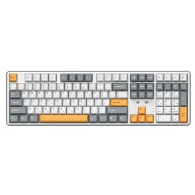 COX 키보드 콕스 유무선 기계식 C108 (용과축) (화이트 그레이)