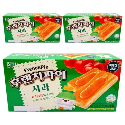 해태제과 후렌치파이 사과 192gx3개입