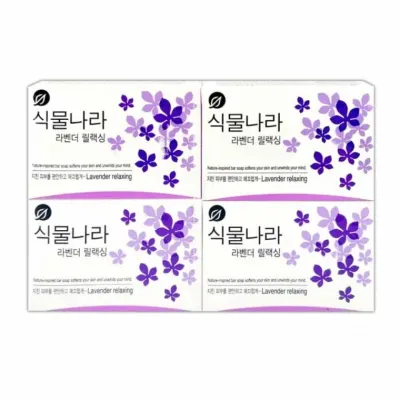 라벤더 비누 100g 4P 향기비누 세숫비누 향좋은비누