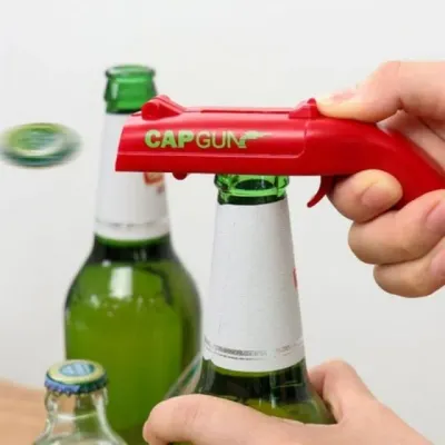 맥주 오프너 보틀 캡 슈터 파티용 병뚜껑 발사기