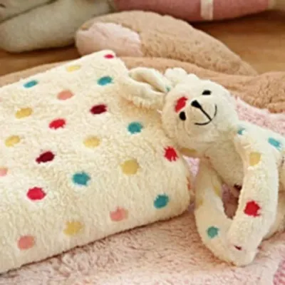 담요 여행용 차박 블랑켓 캠용 토끼 무릎담요 극세사