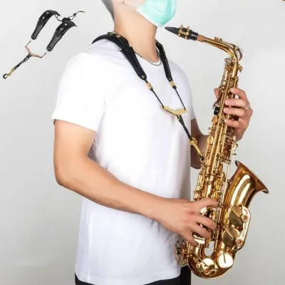 색소폰 스트랩 목걸이 어깨걸이 악세서리 목끈 멜빵
