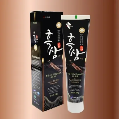 [도매꾹 단독공급] 흑삼치약 150g / 사포닌함유 치아미백 치주염예방 명품치약